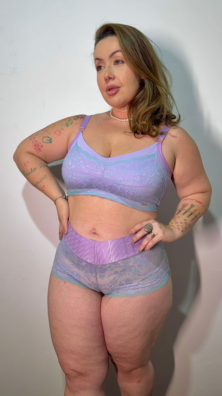Calcinha Caleçon Isadora - Plus Size