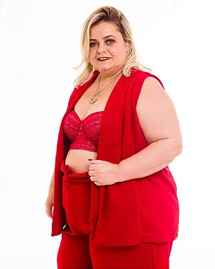 Colete Plus Size Soraia