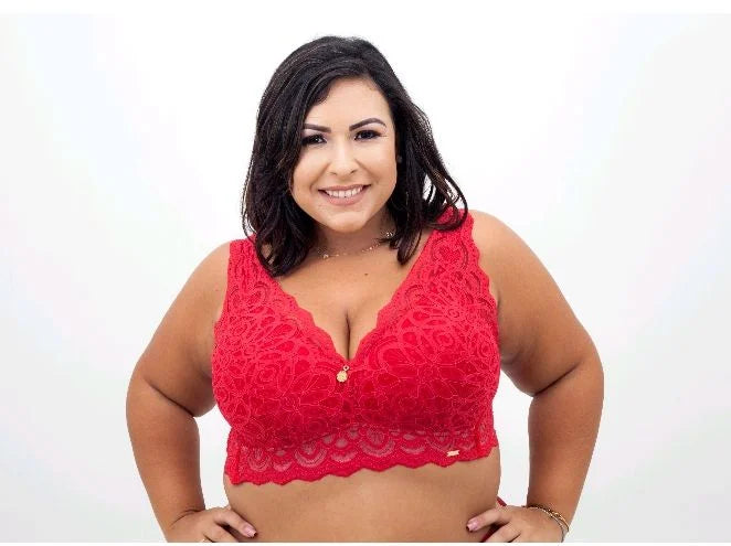 Croped Sissia Renda Plus Size