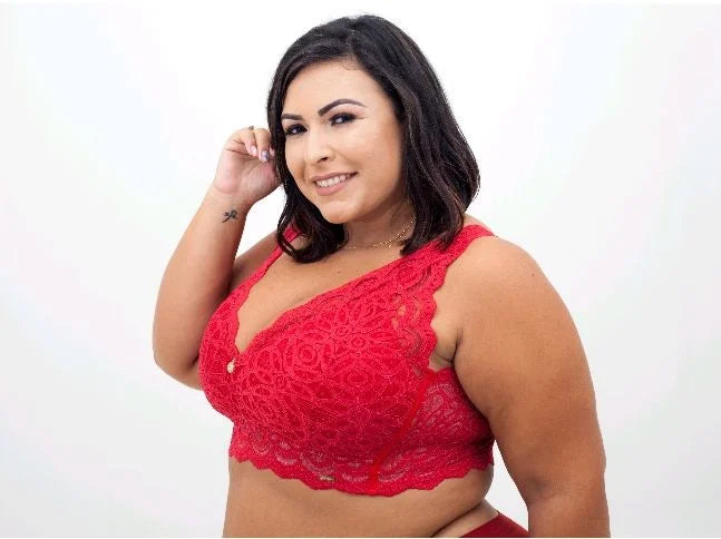 Croped Sissia Renda Plus Size