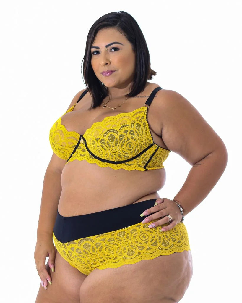 Calcinha Calecon Isadora Plus Size