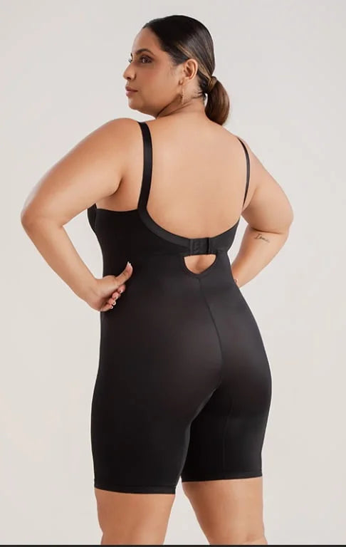 Modelador Macaquinho com Bojo Plus Size