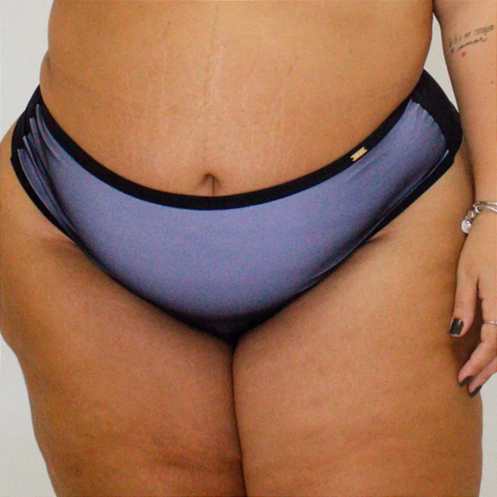 Calcinha Fio Ana Tule Plus Size
