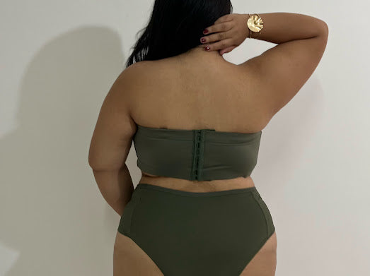 Kit Tomara que caia Verde edição limitada + Calcinha Catarina com 50% de desconto