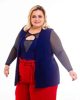 Colete Plus Size Soraia