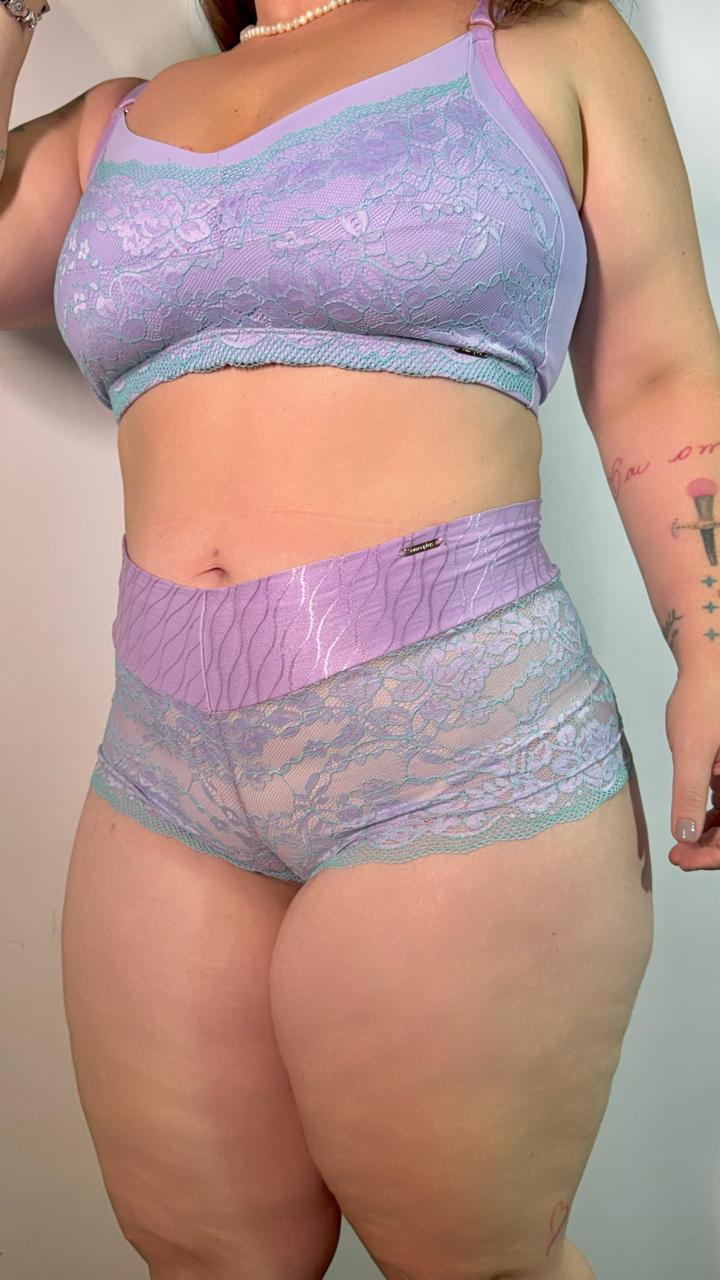 Calcinha Caleçon Isadora - Plus Size