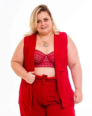 Colete Plus Size Soraia