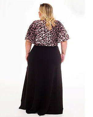 Saia Fenda Mirela Plus Size