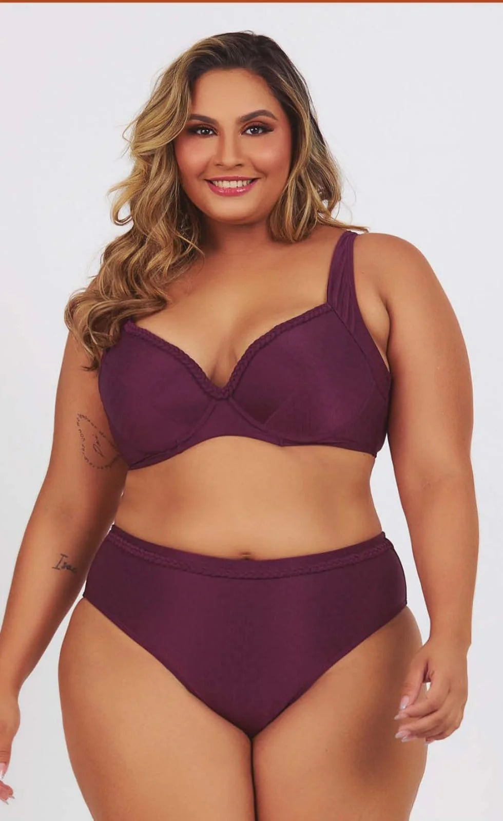 Top Biquini com Bojo Plus Size