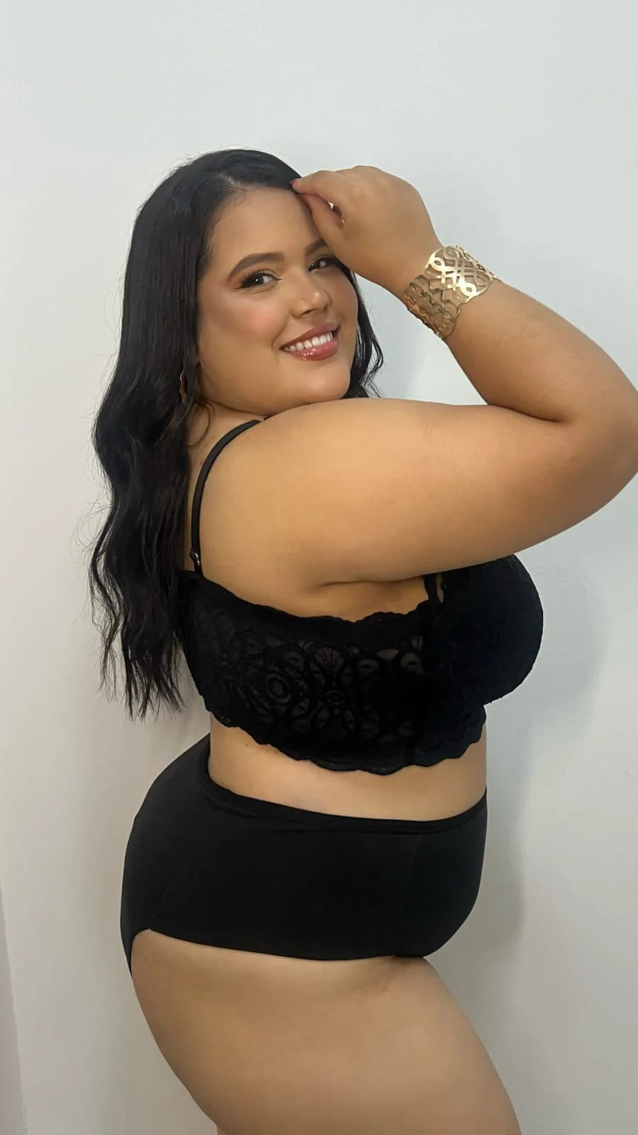 Croped Sissia Renda Plus Size