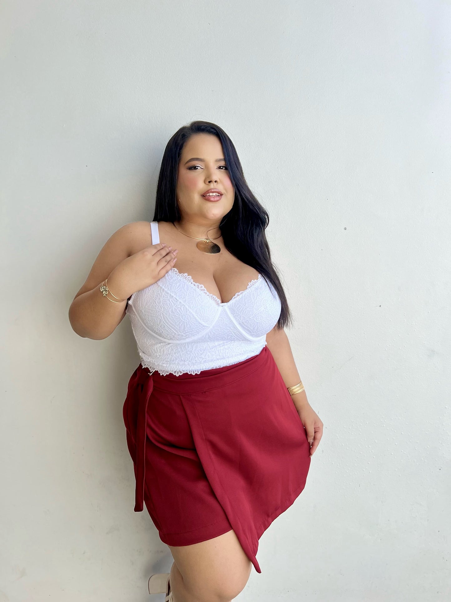 Short Saia Plus Size