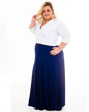 Saia Longa Plus Size Gisele