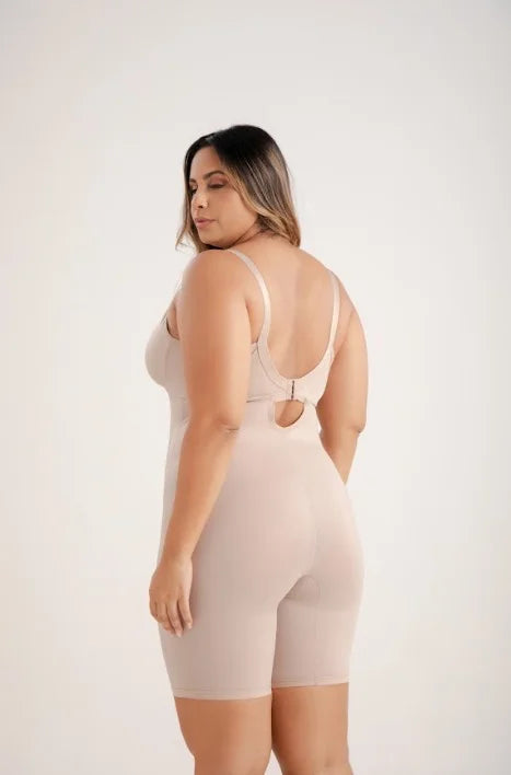 Modelador Macaquinho sem Bojo Plus Size