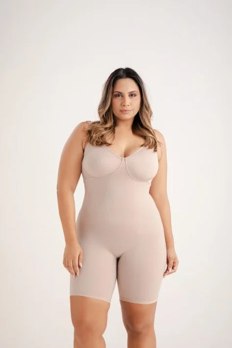 Modelador Macaquinho sem Bojo Plus Size