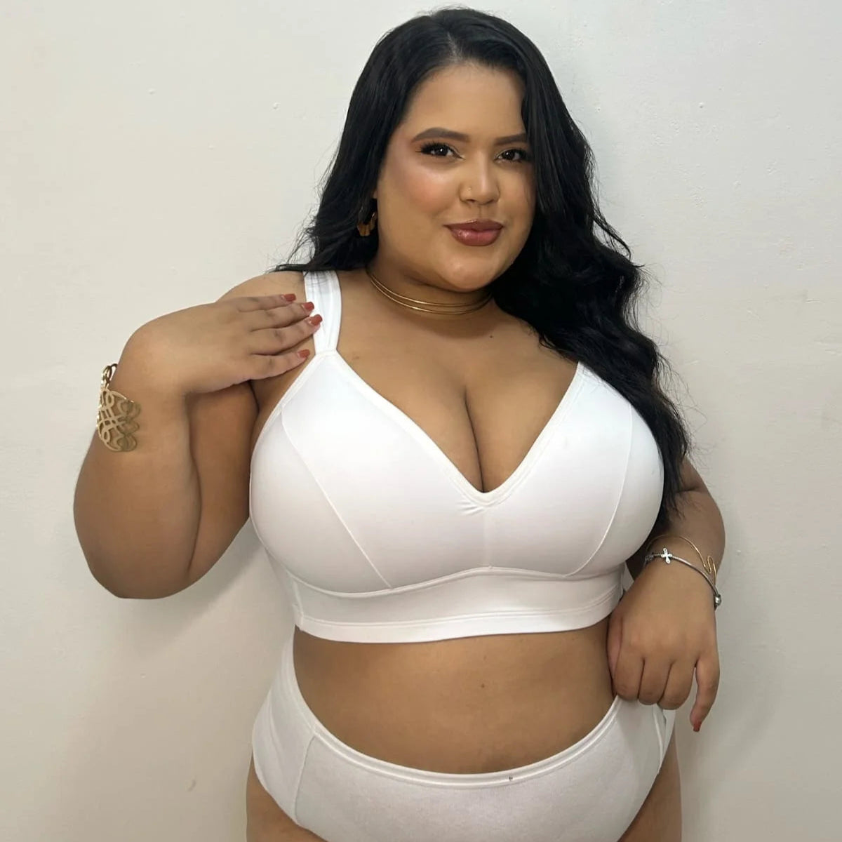novos sutiã top luna plus size 5