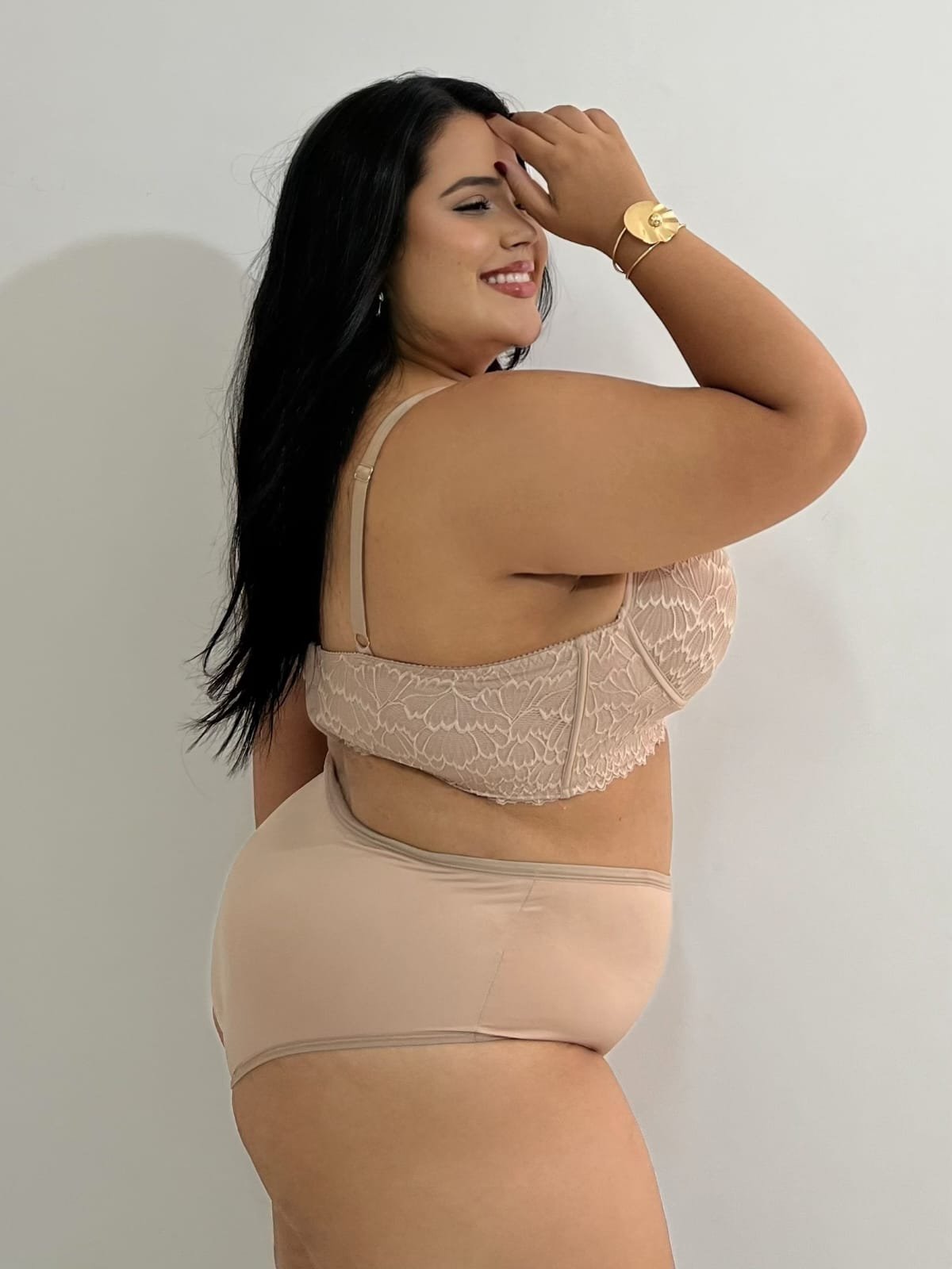 Sutiã Olivia Decote Profundo Plus Size