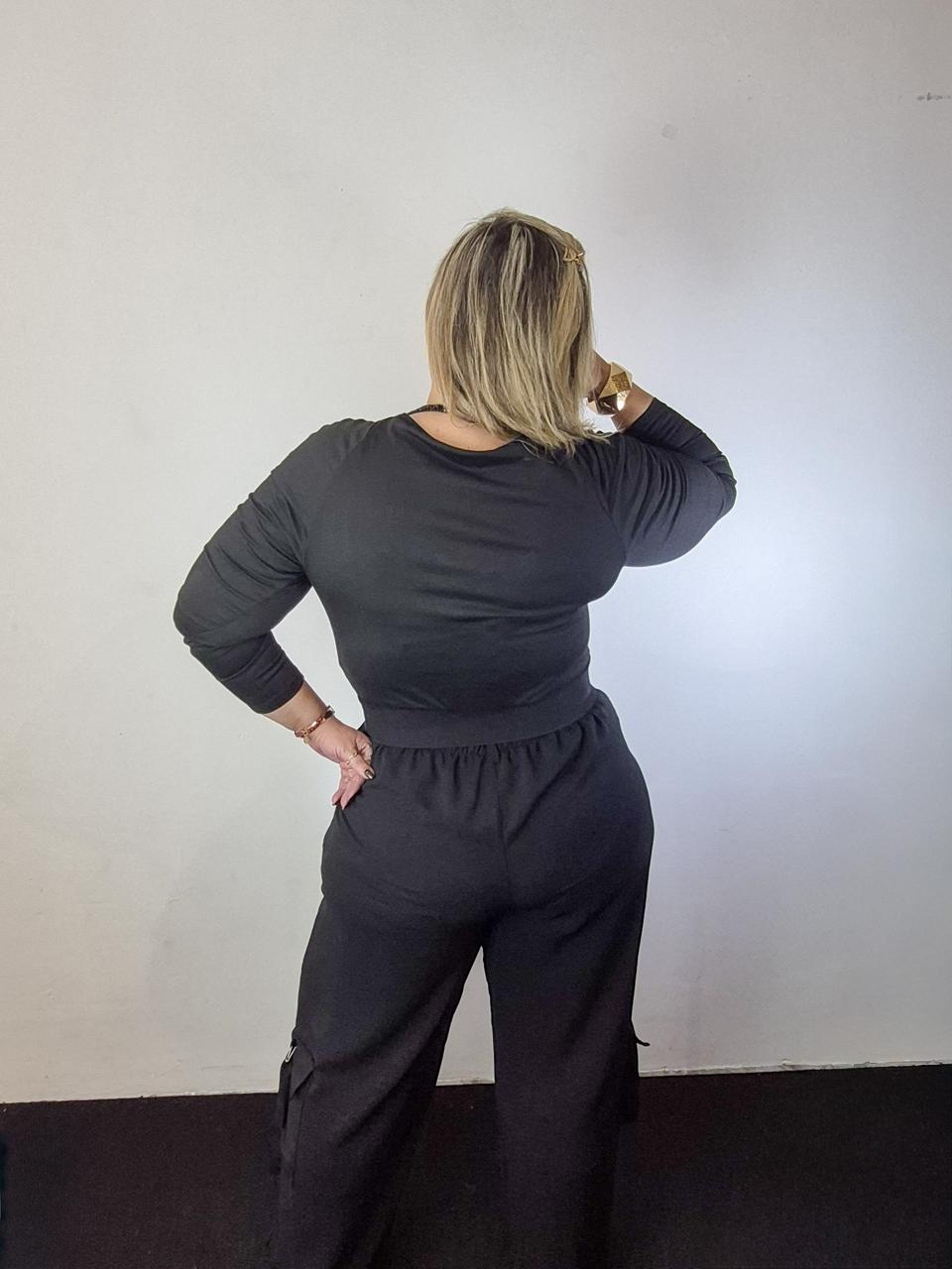 Calça Cargo Plus Size