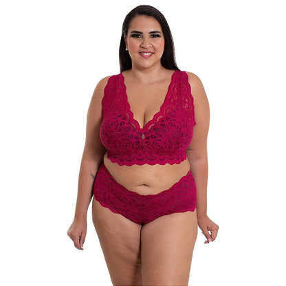 Sutiã Cropped Sissia Desejo Plus Size