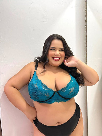 Sutiã Isadora Verde Pavão