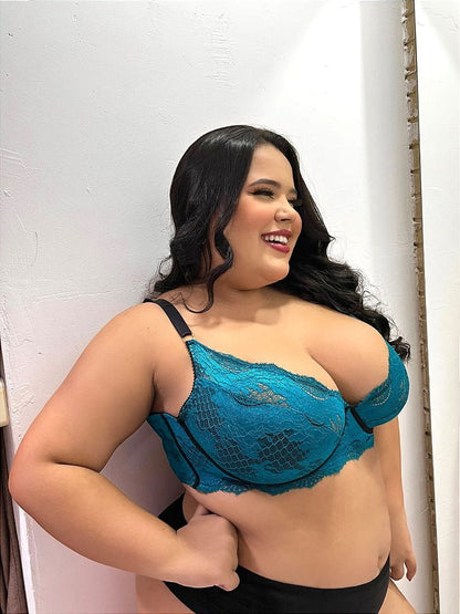 Sutiã Isadora Verde Pavão