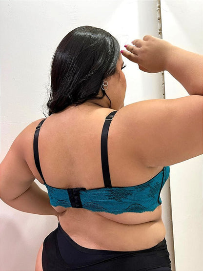 Sutiã Isadora Verde Pavão