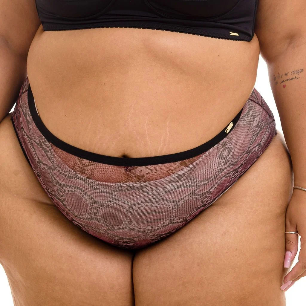 Calcinha TULE Andrea - Plus Size
