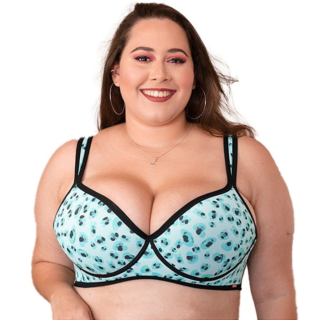 Sutiã Jane Azul Bebê Plus Size
