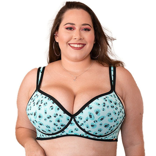 Sutiã Jane Azul Bebê Plus Size