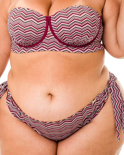 Tanga Laço Geometrico Plus Size