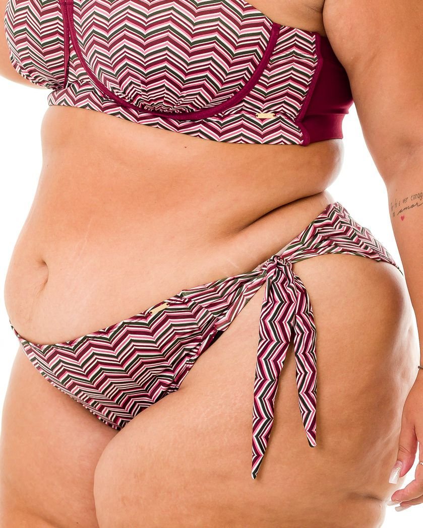 Tanga Laço Geometrico Plus Size