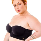 Sutiã Tomara Que Caia Costas Reduzidas Plus Size