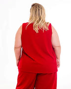 Colete Plus Size Soraia