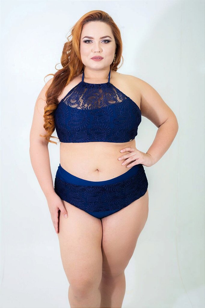 Tanga Biquini Croped renda