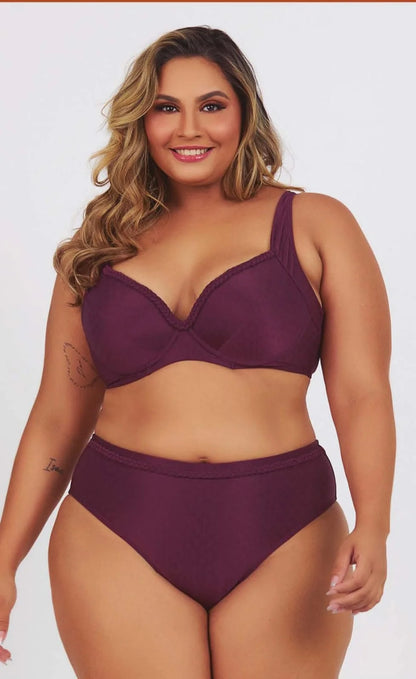 Top Biquini com Bojo Plus Size