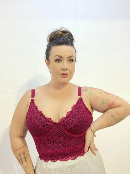 Croped Isadora Renda Plus Size