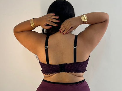Sutiã Juliana Decote Profundo Plus Size