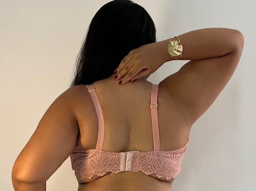 Sutiã Juliana Decote Profundo Plus Size