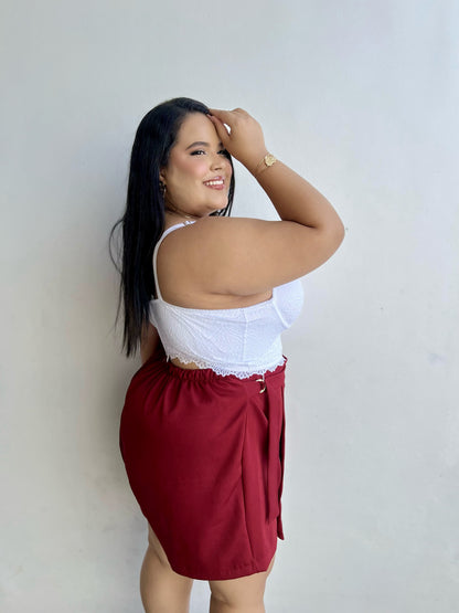 Short Saia Plus Size
