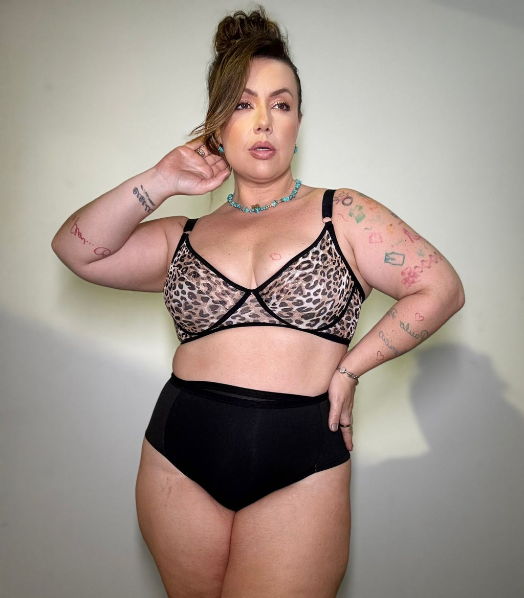 Sutiã Lais Animal Print Plus Size