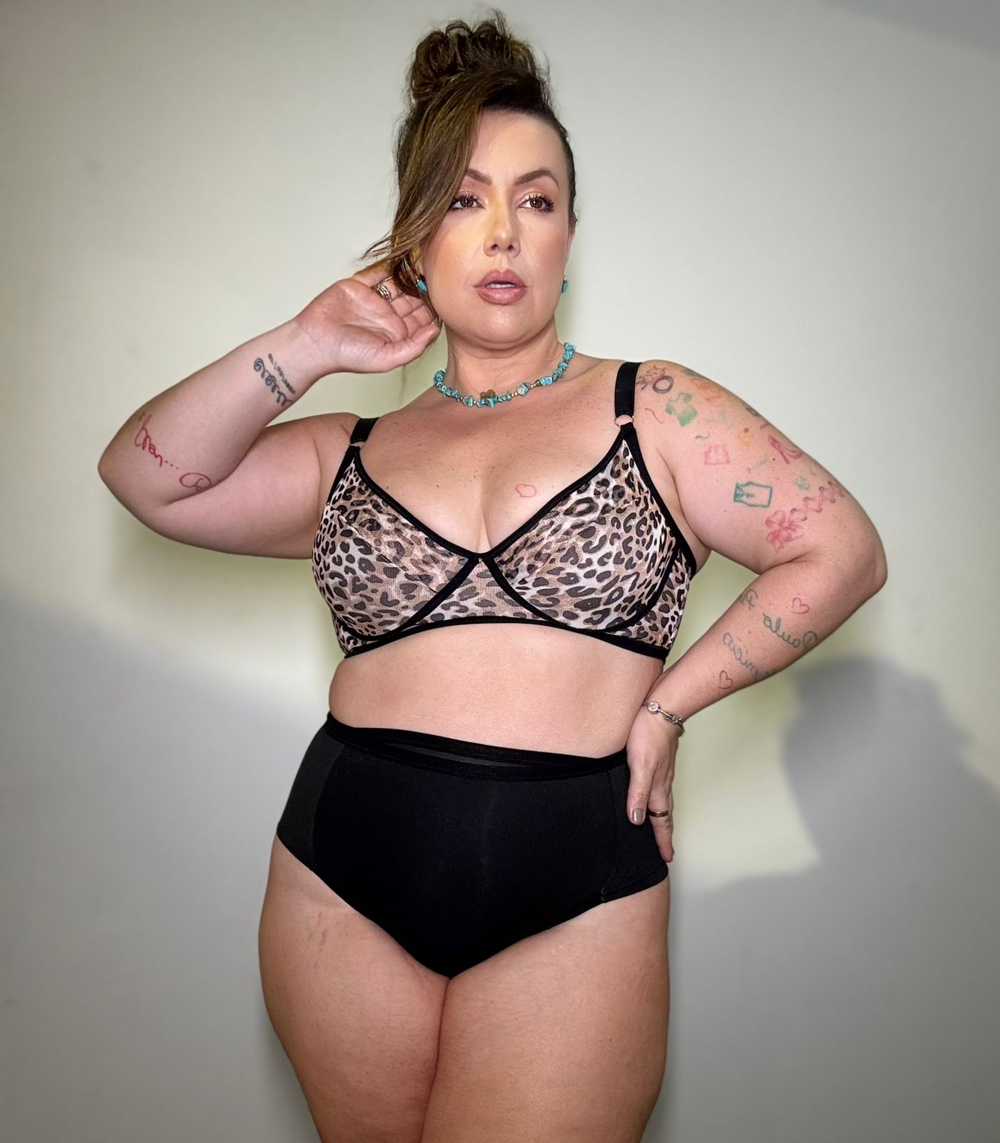 Sutiã Lais Animal Print Plus Size