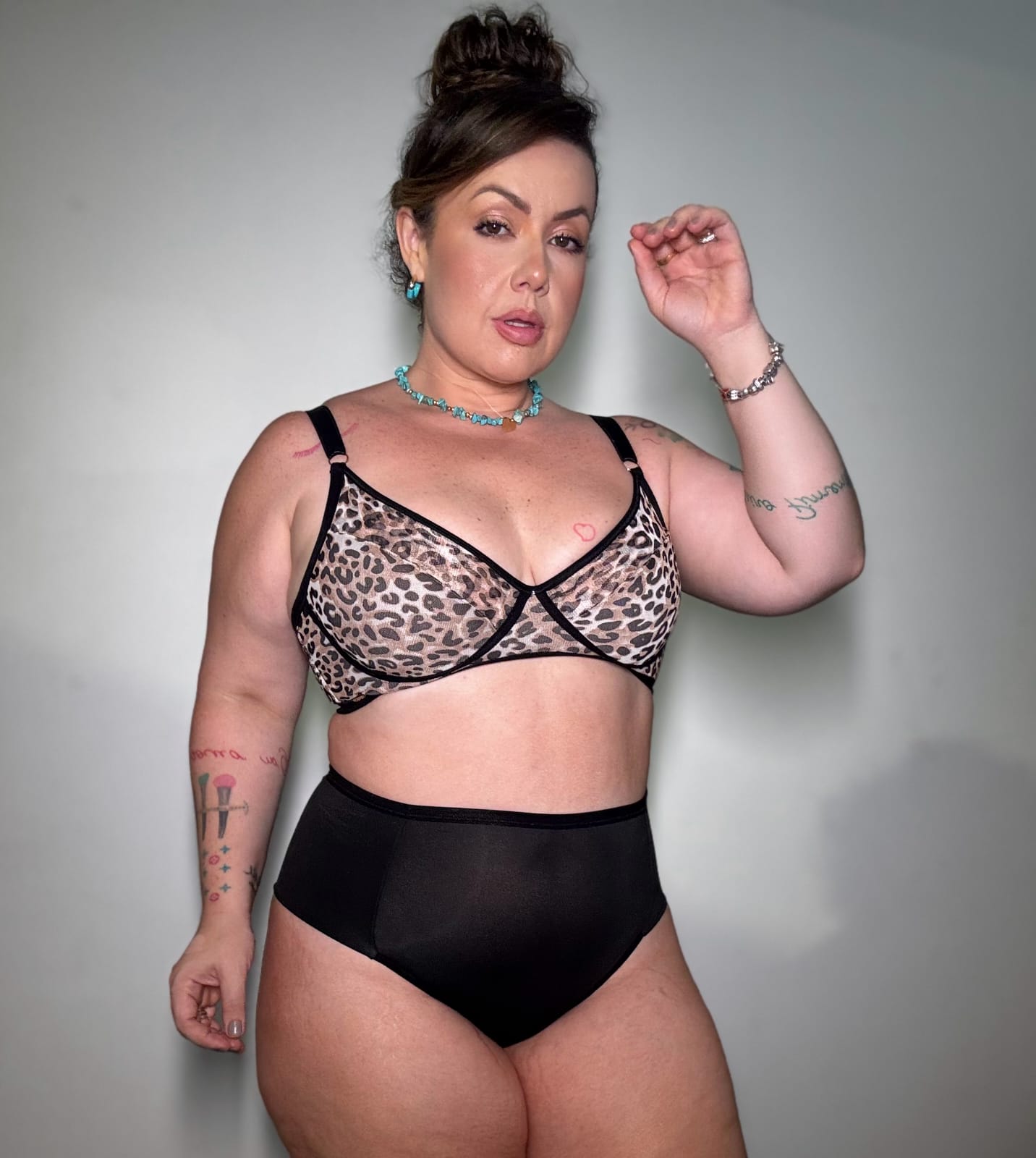 Sutiã Lais Animal Print Plus Size
