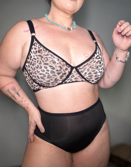 Sutiã Lais Animal Print Plus Size