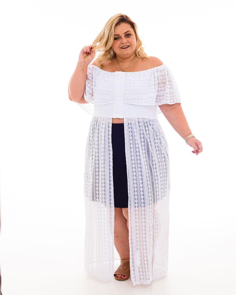 Blusa longa  Ciganinha Giovana