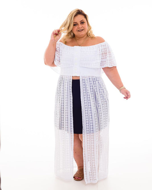 Blusa longa  Ciganinha Giovana