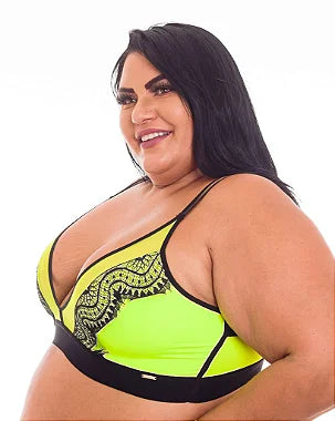 Sutiã Neon Lilian Plus Size