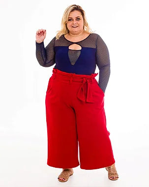 Calça Clochard Plus Size Elisa
