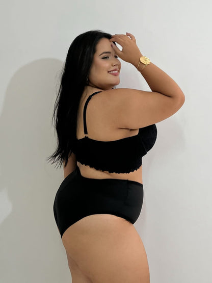 Sutiã Olivia Decote Profundo Plus Size