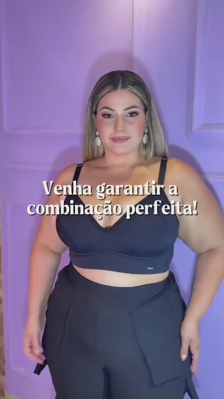CASADINHA (PEÇAS EM PRODUÇÃO) Kit 2 peças Sutiã Plus Size - LUNA  PRETO + Sutiã Tomara que Caia NUDE COMPRE 2 POR R$ 299,90