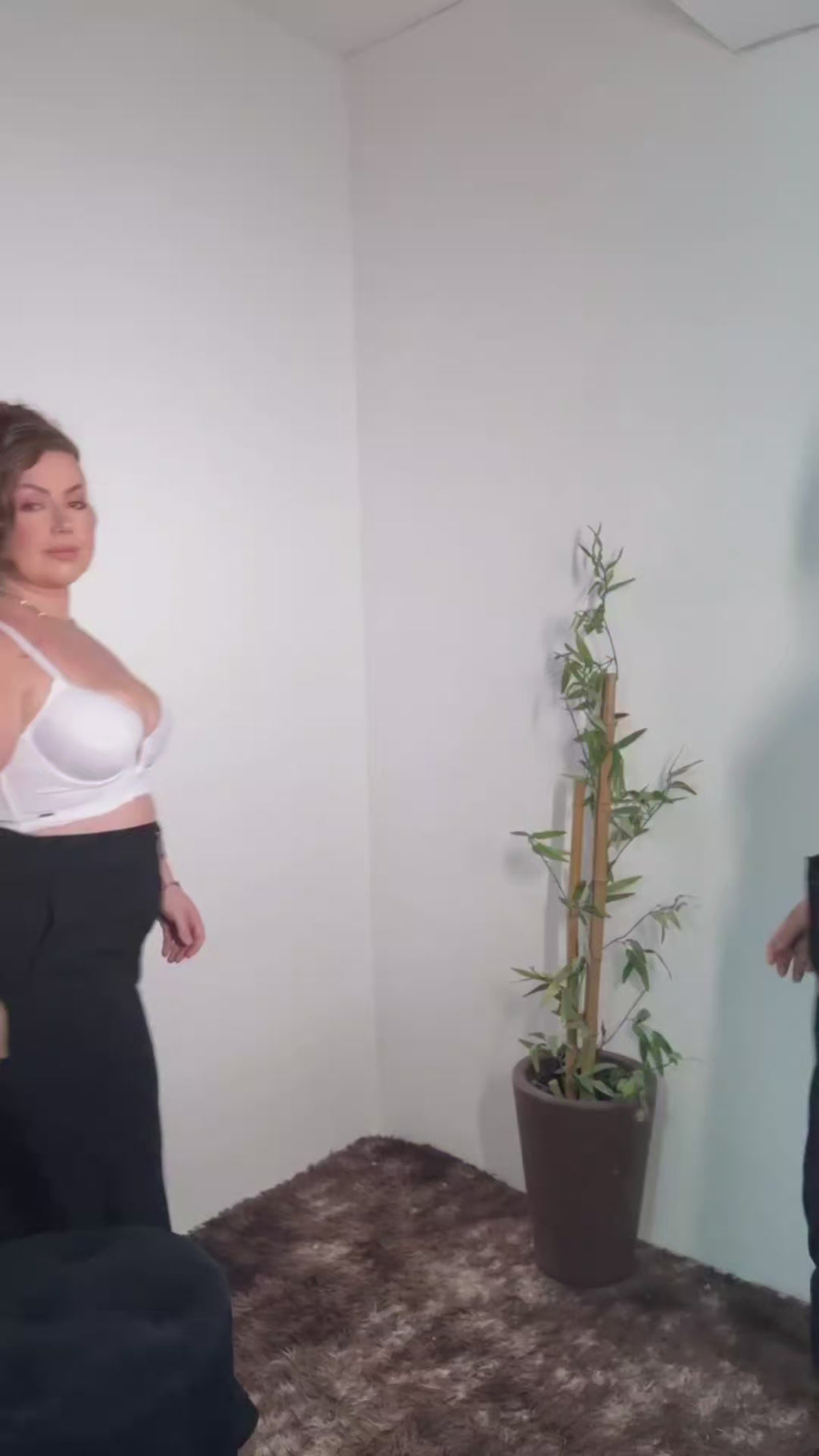 Sutiã Olivia Decote Profundo Plus Size
