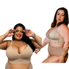 CASADINHA (PEÇAS EM PRODUÇÃO) - Kit 2 Sutiãs Top Luna Plus Size - POR R$ 249,90 - 02 NUDE